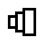 Multiple compartment sizes (small, medium, large) icon