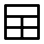 Mixed-size compartment layouts icon