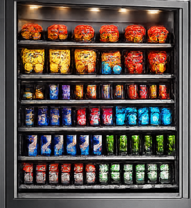 vending machine high capacity storage